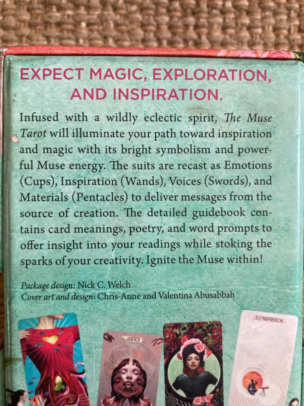The Muse Tarot and Guidebook Chris Anne - Picture 7 of 7